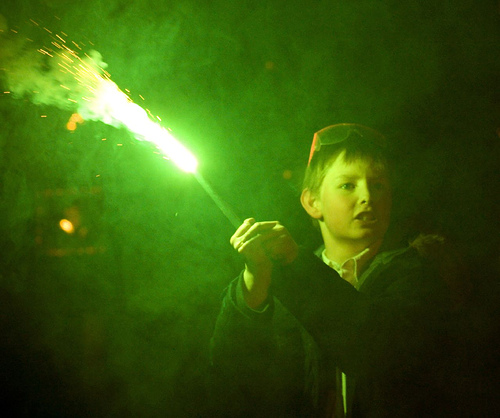 Iceland fireworks 2008