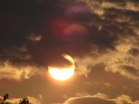 Solar eclipse in Iceland