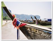 Longtail boats Krabi