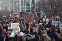 Around 4000 people protesting in Reykjavik, Iceland item-thumbnail