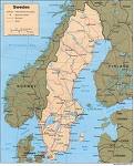 sweden map