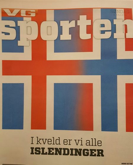 VG Sporten Islendinger