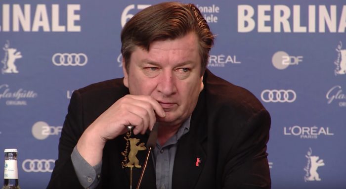 Director Aki Kaurismäki takes the Silver Bear at the Berlinale – jokes about Iceland no more taking over Europe than Islam (Video)